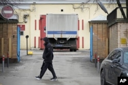 ماسکو کی لیفورٹو جیل جس میں گیرشکووچ کو رکھا گیا ہے۔ 30 مارچ 2023