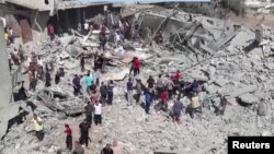 اسرائیل گزشتہ گیارہ روز سے غزہ پر بمباری کر رہا ہے جس میں ڈیڑھ ہزار کے قریب عمارات کو نقصان پہنچ چکا ہے۔ (فائل فوٹو)
