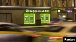 Một ngân hàng ở Moscow.