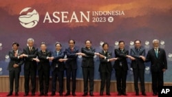 Các nhà lãnh đạo ASEAN tại Hội nghị thượng đỉnh ở Indonesia, 5/9/2023.