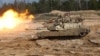 Binh sĩ Ukraine vui mừng khi nhận xe tăng Abrams của Mỹ