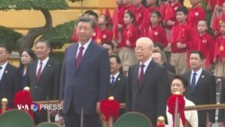 Việt Nam bắn đại bác, ‘trang trọng’ chào đón Chủ tịch Trung Quốc