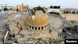 اسرائیل اور حماس میں لڑائی، غزہ میں تباہی 