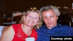 female Israeli hostage, 65-year old Judith Weiss, and her husband Shmuel