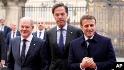 Nguyên thủ các nước Đức, Cộng hòa Séc và Pháp tại hội nghị thượng đỉnh