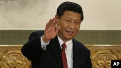Ông Tập Cận Bình đã chính thức nắm quyền lãnh đạo đảng Cộng sản Trung Quốc hôm thứ 5 (15/11/2012) sau khi được chọn làm Tổng bí thư và Chủ tịch Ủy ban Quân sự Trung ương