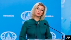 Phát ngôn nhân Bộ Ngoại giao Nga Maria Zakharova 