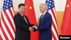 Nhà lãnh đạo Trung Quốc Tập Cận Bình và Tổng thống Mỹ Joe Biden gặp nhau hôm 14/11/2022 tại Bali, Indonesia.