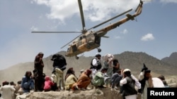 افغانستان میں برسرِ اقتدار طالبان زلزلے کے بعد متاثرہ علاقوں میں امدادی کارروائیوں کے لیے ہیلی کاپٹر استعمال کر رہے ہیں۔