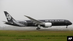 Một chiếc máy bay của hãng Air New Zealand. (Ảnh minh họa)
