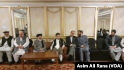 امن کانفرنس میں افغانستان کے اہم سیاسی رہنما شریک ہیں۔
