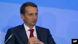 Giám đốc cơ quan tình báo nước ngoài của Nga, ông Sergei Naryshkin.