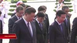 Chủ tịch Trung Quốc thăm lăng Hồ Chủ tịch