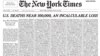 Báo Mỹ đăng tên người gốc Việt tử vong vì Corona trên trang nhất