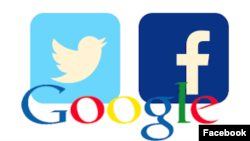 Google, Facebook and Twitter