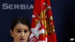 Thủ tướng Serbia Ana Brnabic đe dọa Kosovo về việc thành lập quân đội riêng