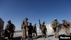 اتحادی افواج افغان سکیورٹی فورسز کے ہمراہ گزشتہ اٹھارہ سالوں سے شدت پسندوں کے خلاف کارروائیوں میں مصروف ہیں۔(فائل فوٹو)