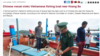 Tàu TQ đâm chìm tàu cá Việt Nam trên vùng biển Hoàng Sa