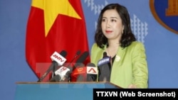 “Trong những ngày qua, nhóm tàu khảo sát Hải Dương 8 của Trung Quốc đã có hành vi vi phạm vùng đặc quyền kinh tế và thềm lục địa Việt Nam ở khu vực phía Nam Biển Đông..."