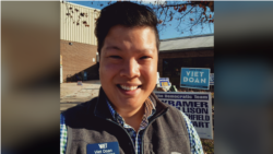 Viet Doan, 36 tuổi, chuyên viên tư vấn quản lý, đang tranh cử giành một ghế thành viên trong hội đồng điều hành Quận Montgomery của bang Maryland, một khu vực thuộc vùng ngoại ô phía bắc thủ đô Washington. (Ảnh: Facebook Vote for Viet)