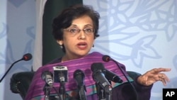 پاکستانی دفتر خارجہ کی ترجمان تہمینہ جنجوعہ