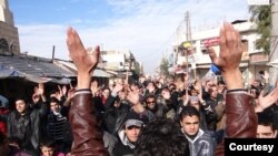 شام میں حکومت مخالف مظاہرے
