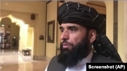 طالبان ترجمان سہیل شاھین (فائل فوٹو) 