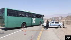 جنوبی اسرائیل میں عسکریت پسندوں کا نشانہ بننے والی بس
