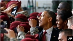 عراق جنگ میں شریک امریکی فوجیوں کو اوباما کاخراجِ تحسین