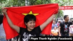 Nhà hoạt động Nguyễn Thúy Hạnh.