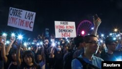 Người biểu tình Hong Kong tập hợp trước thềm hội nghị thượng đỉnh G20