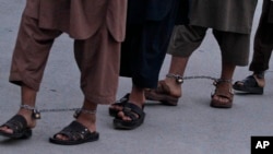 افغان جیل میں قیدی