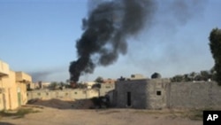 لیبیا: صدراتی محل کے قریب نیٹو طیاروں کے حملے