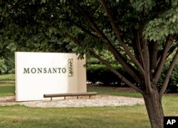 Trụ sở công ty Monsanto ở California. Công ty này là một trong chín nhà thầu cung cấp chất độc da cam cho chính phủ Mỹ trong thời gian chiến tranh từ 1965-1969.
