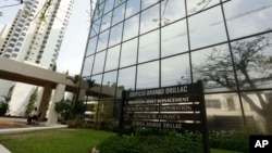 Văn phòng của tổ hợp luật Panama Mossack Fonseca tại Panama City.