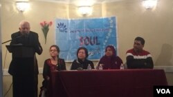 ابوالحسن نغمی, سوسائٹی آف اردو لٹریچر کے ماہانہ اجلاس سے خطاب کرتے ہوئے (فائل) 