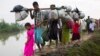 میانمار: سرحدی علاقوں میں فوجی کارروائی، مزید روہنگیا مسلمان گھر چھوڑنے پر مجبور