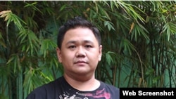 Danh hài Minh Béo (tên thật là Hồng Quang Minh) ảnh chụp từ trang vnexpress