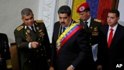 وینزویلا کے صدر نکولس مادورو (فائل فوٹو)
