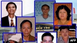 Bảy nhà dân chủ bị đưa ra xét xử ngày 30/5 tại tòa án Nhân dân tỉnh Bến Tre