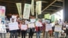 Người Việt biểu tình ở Đài Loan đòi Formosa thực thi công lý