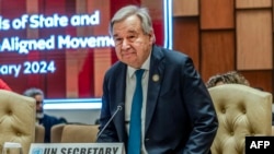 Tổng thư ký Liên Hiệp Quốc António Guterres.