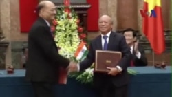 Việt-Ấn mở rộng hợp tác thăm dò dầu khí ở Biển Đông