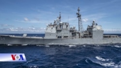 TQ phản đối tàu chiến Mỹ đi qua eo biển Đài Loan