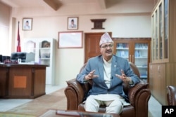 نیپال کے وزیر خارجہ نارائن پرکاش سود فائل فوٹو