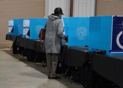 جارجیا میں ووٹںگ کا ایک منظر، فائل فوٹو