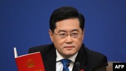 Cựu Ngoại trưởng Trung Quốc Tần Cương.